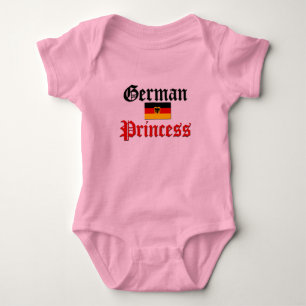 German Princess Baby Bodysuit