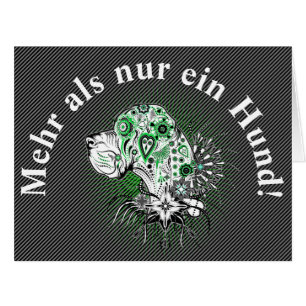 German quoted Great Dane motivational poster