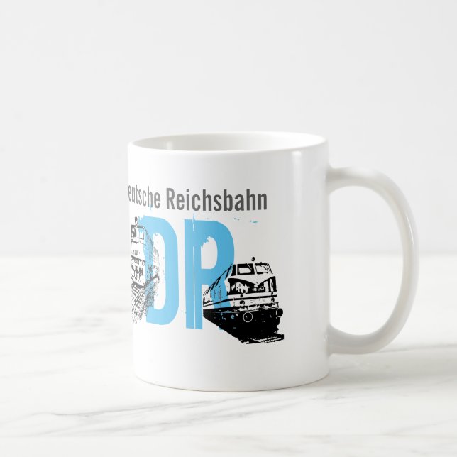 German Reichbahn DDR. Coffee Mug (Right)