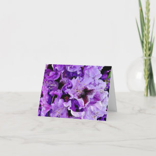 German Rhododendron Thank You Card