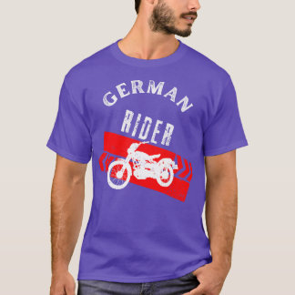 German Rider Motorcycle Vintage Biker 1 T-Shirt