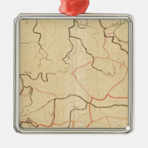 German Rivers 2 Metal Ornament