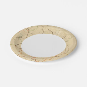 German Rivers 2 Paper Plate