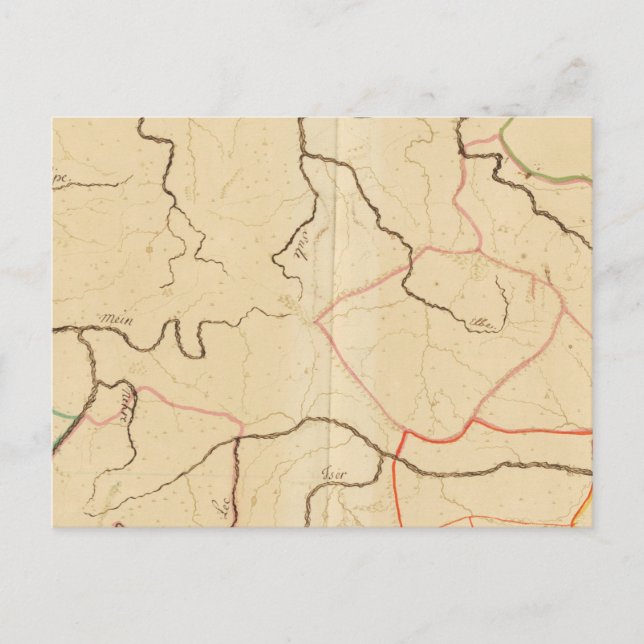 German Rivers 2 Postcard (Front)