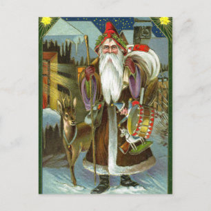 German Santa Christmas Postcards