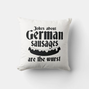 German Sausages Cushion