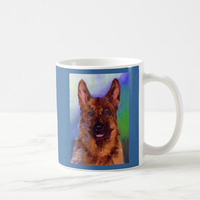 German  Shepard Coffee Mug (Right)