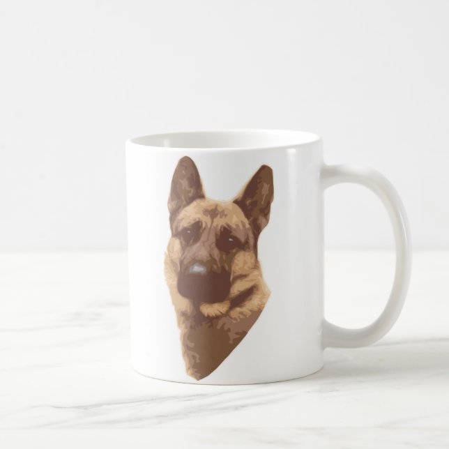 German Shepard Coffee Mug (Right)