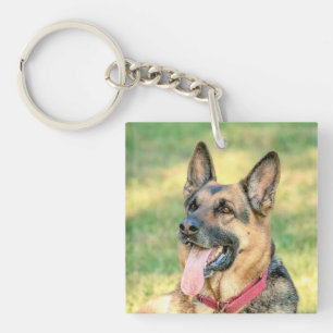 German Shepard Key Ring