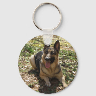 german shepard key ring