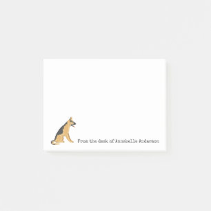 German Shepard Personalise Notes