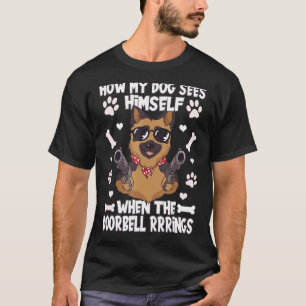German Shepard Saying For Men Women Dog Mum And Da T-Shirt