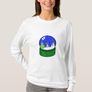german shepard snow globe T-Shirt