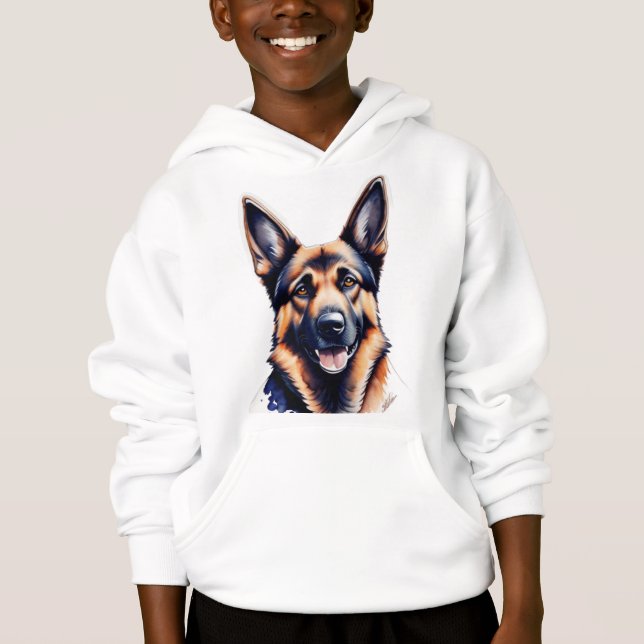 German shepard sweatshirt (Front)