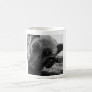 German Shephard mum and her Pup Coffee Mug