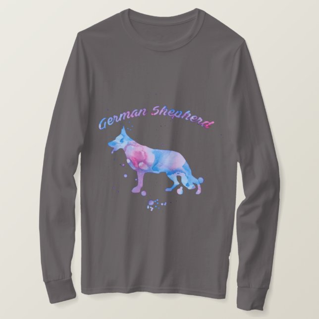 German Shepher T-Shirt (Design Front)
