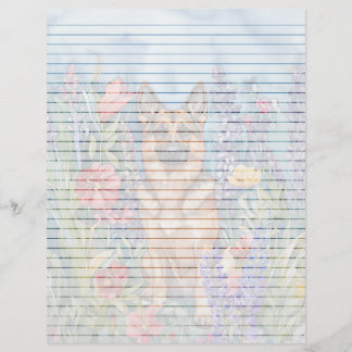 German Shepherd - 8.5" x 11" Stationery Sheet