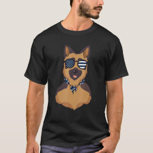 German Shepherd American Military Dogs K9 Police O T-Shirt