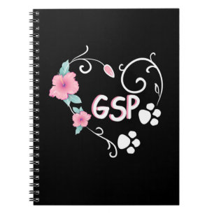 German Shepherd And Flower Notebook