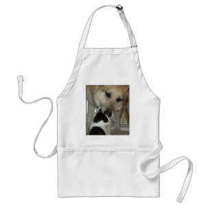German Shepherd and Kitty Friend Standard Apron