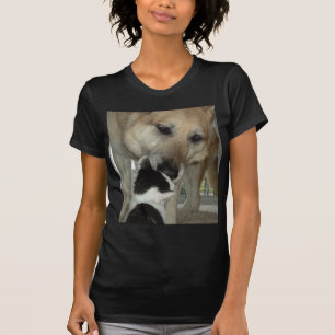 German Shepherd and Kitty Friend T-Shirt