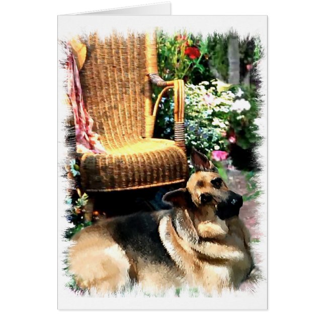 German Shepherd Art Gifts (Front)