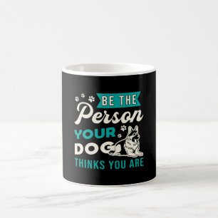 German Shepherd Be The Person Dog Lover Vintage Coffee Mug