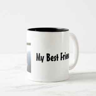 German Shepherd Best Friend Two-Tone Coffee Mug