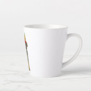 German Shepherd Birthday Latte Mug