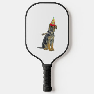 German Shepherd Birthday  Pickleball Paddle