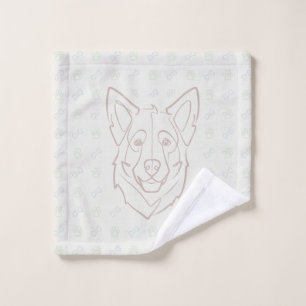 German Shepherd, Built to Protect, Born to Love! Bath Towel Set
