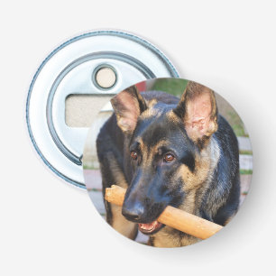 German Shepherd by Shirley Taylor Bottle Opener