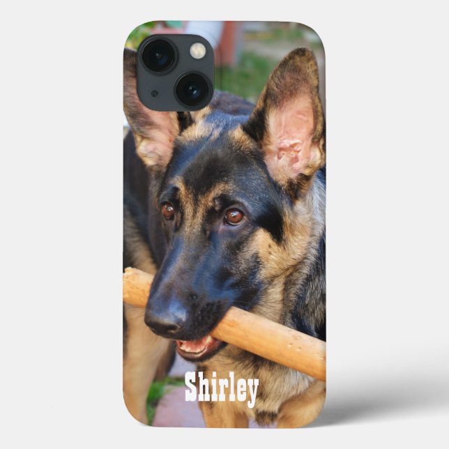 German Shepherd by Shirley Taylor  Case-Mate iPhone Case (Back)