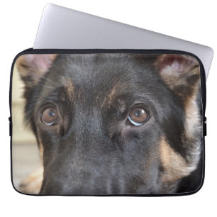 German Shepherd by Shirley Taylor Laptop Sleeve