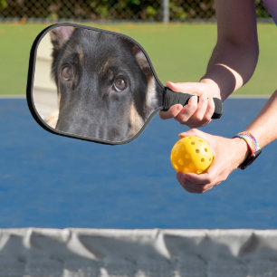 German Shepherd by Shirley Taylor Pickleball Paddle