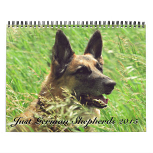 German Shepherd Calendar 2015