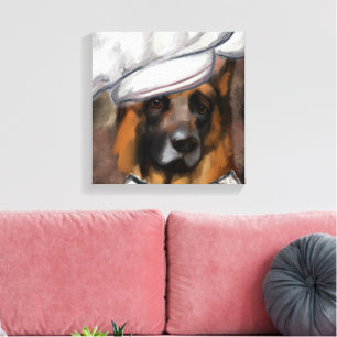 GERMAN SHEPHERD CANVAS PRINT