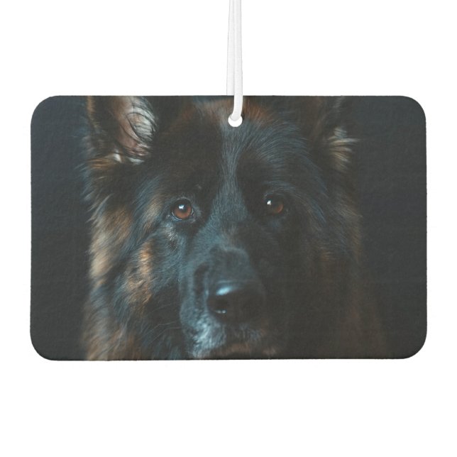German Shepherd Car Air Freshener (Front)
