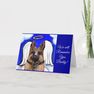 German Shepherd Card