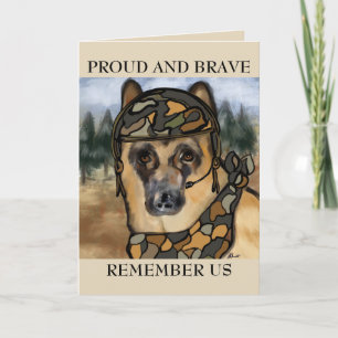 GERMAN SHEPHERD  CARD