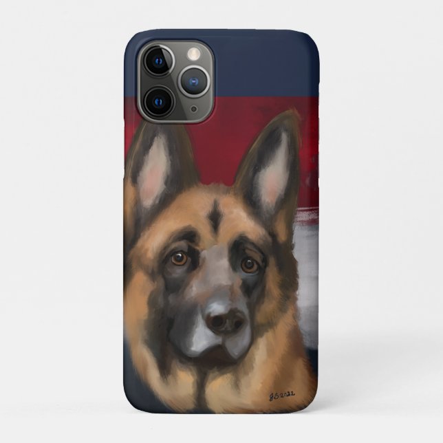 German Shepherd     Case-Mate iPhone Case (Back)
