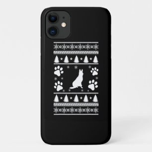 German Shepherd Christmas iPhone 11 Case