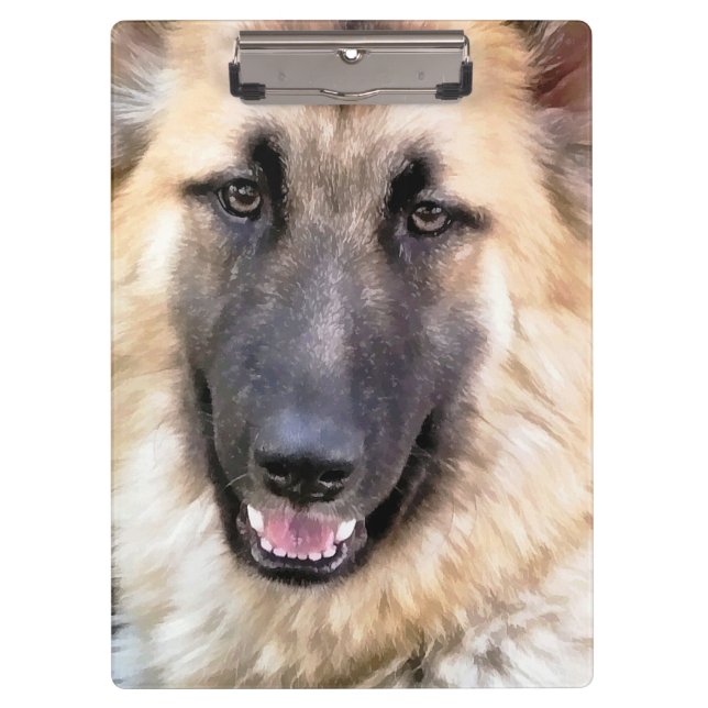 GERMAN SHEPHERD CLIPBOARD (Front)