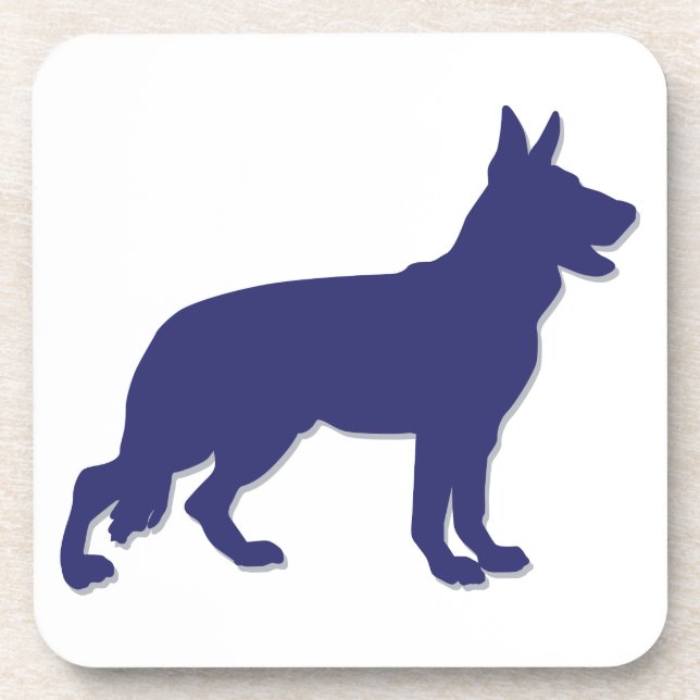 German Shepherd Coaster (Front)