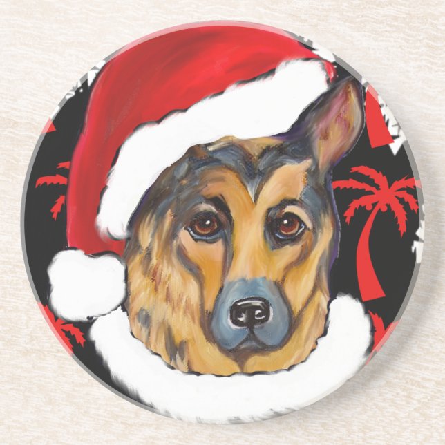 GERMAN SHEPHERD COASTER (Front)