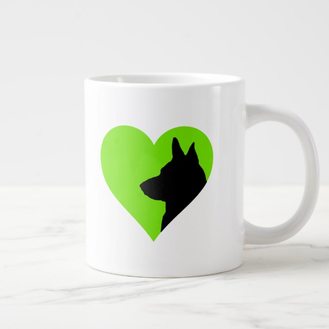German Shepherd  Coffee Mug (Right)