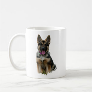 German shepherd coffee mug