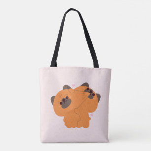 German Shepherd Couple Tote Bag