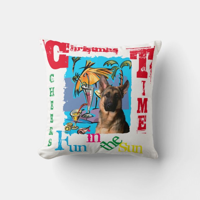 German Shepherd Cushion (Front)