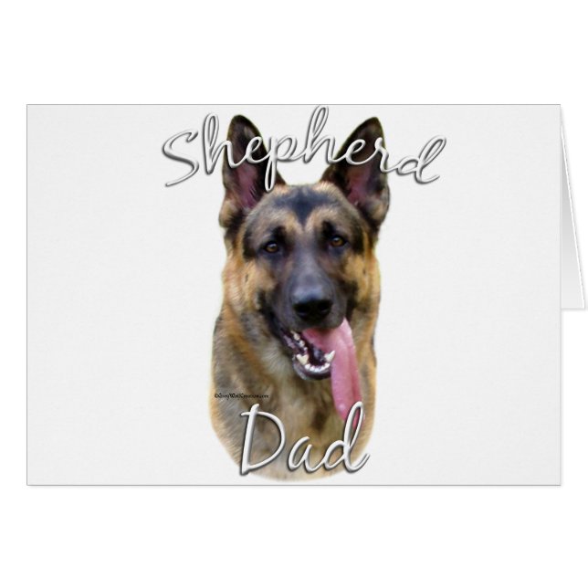 German Shepherd Dad 2 (Front Horizontal)
